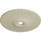 Ekena Millwork Galveston Ceiling Medallion (Canopies up to 4 3/4"), 36 5/8"OD x 3 5/8"ID x 2 3/8"P, Clear Yellow CM36GLCYF - alternate 2
